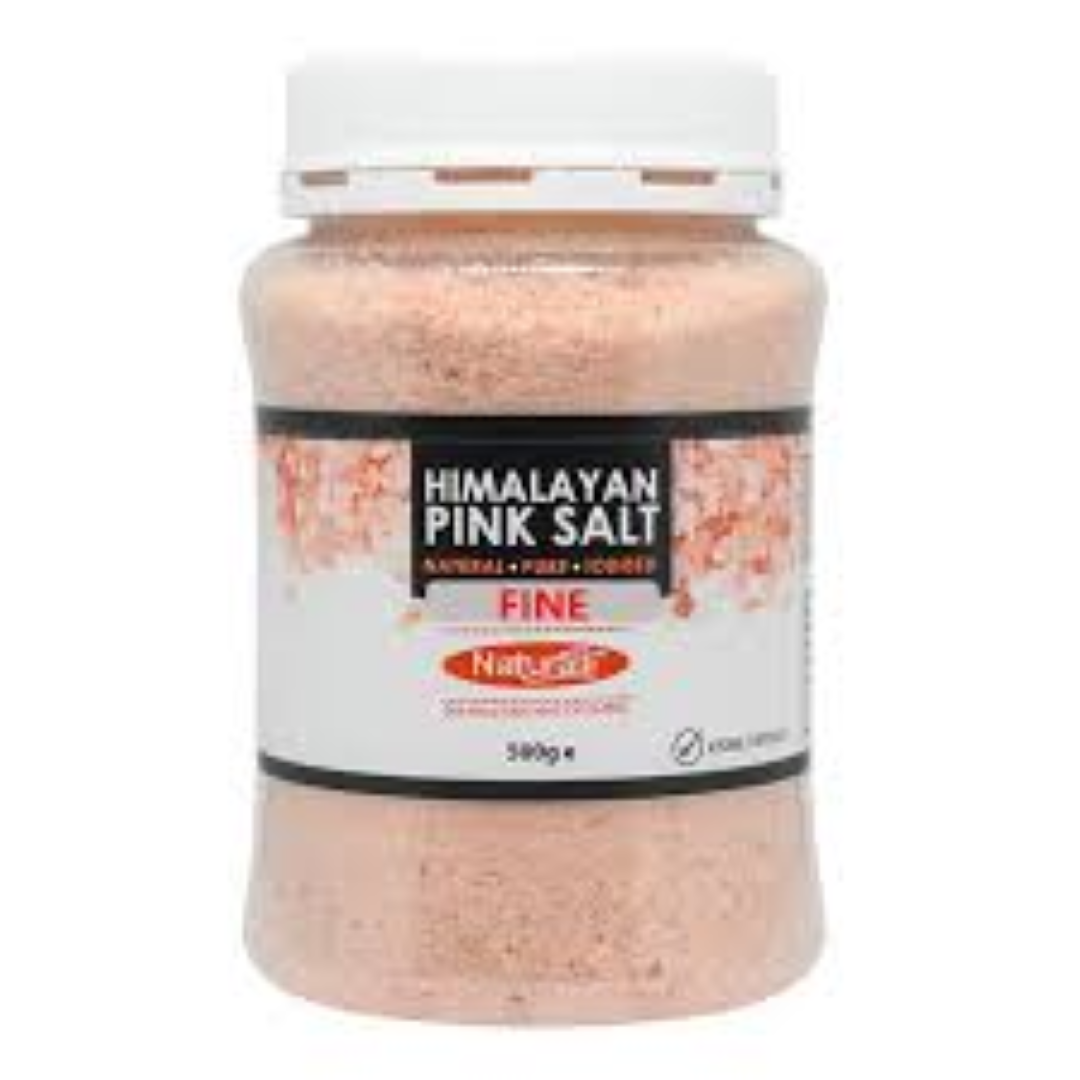 NATURALLI HIMALAYAN PINK SALT FINE 500G 